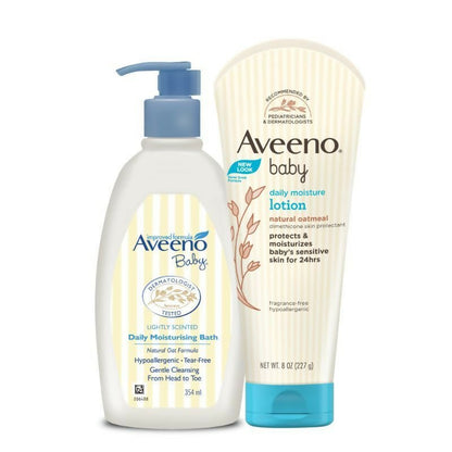 Aveeno Baby Bath and Body Combo