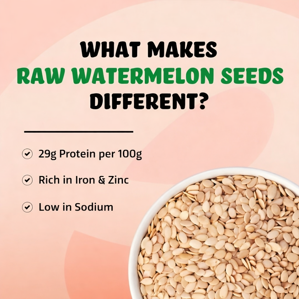 Sreshta Farms Raw Melon Seeds – Healthy Super Seeds
