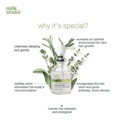 Milkshake Energizing Blend Concentrated Treatment For Hair Loss & Fragile Hair - No-Rinse Serum