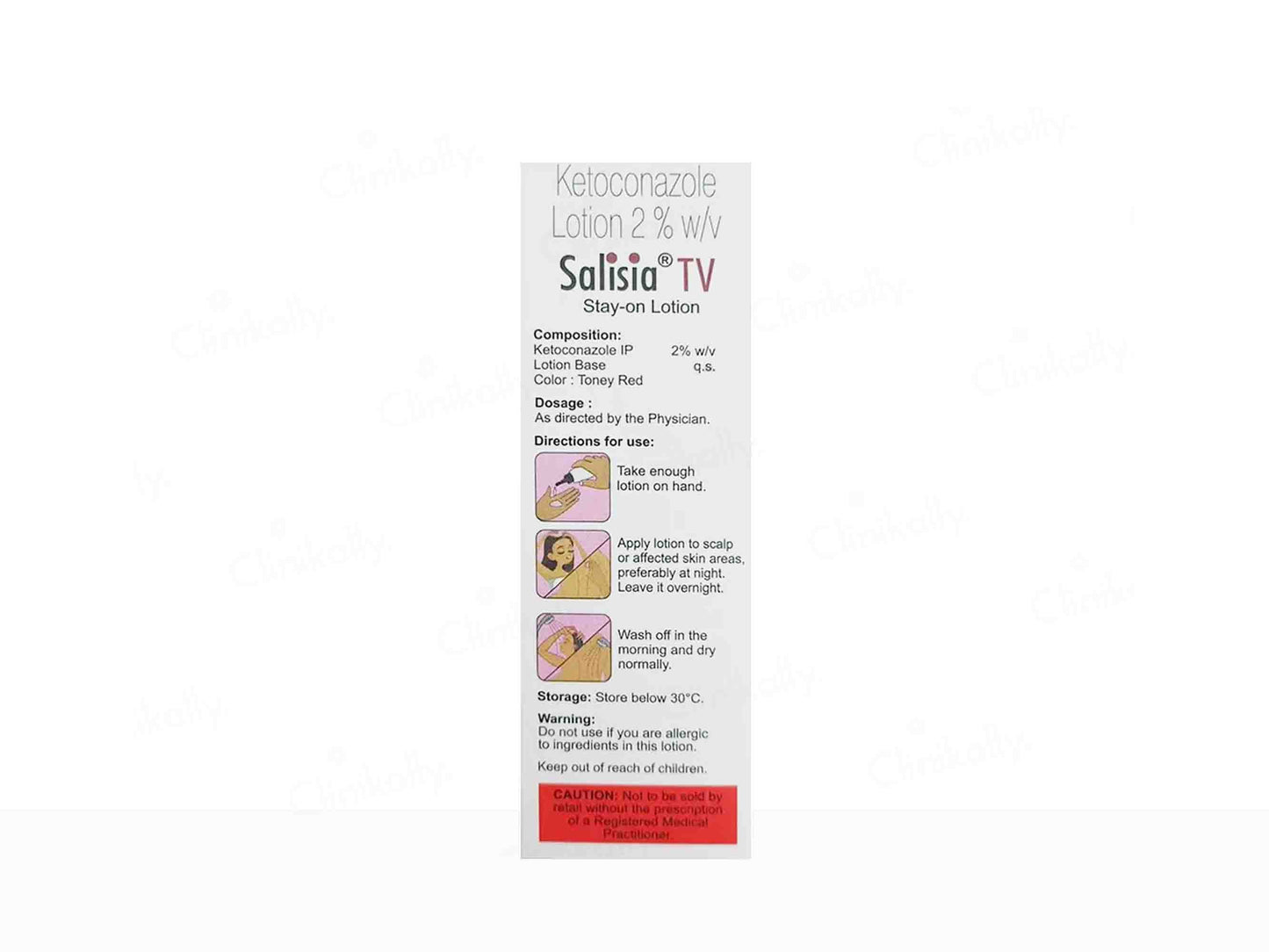 Salisia TV Stay-on Lotion