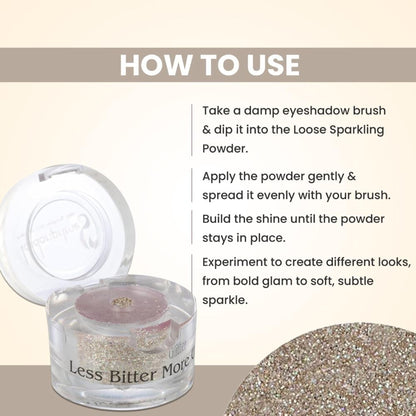 London Prime Makeup Glitter - White Gold