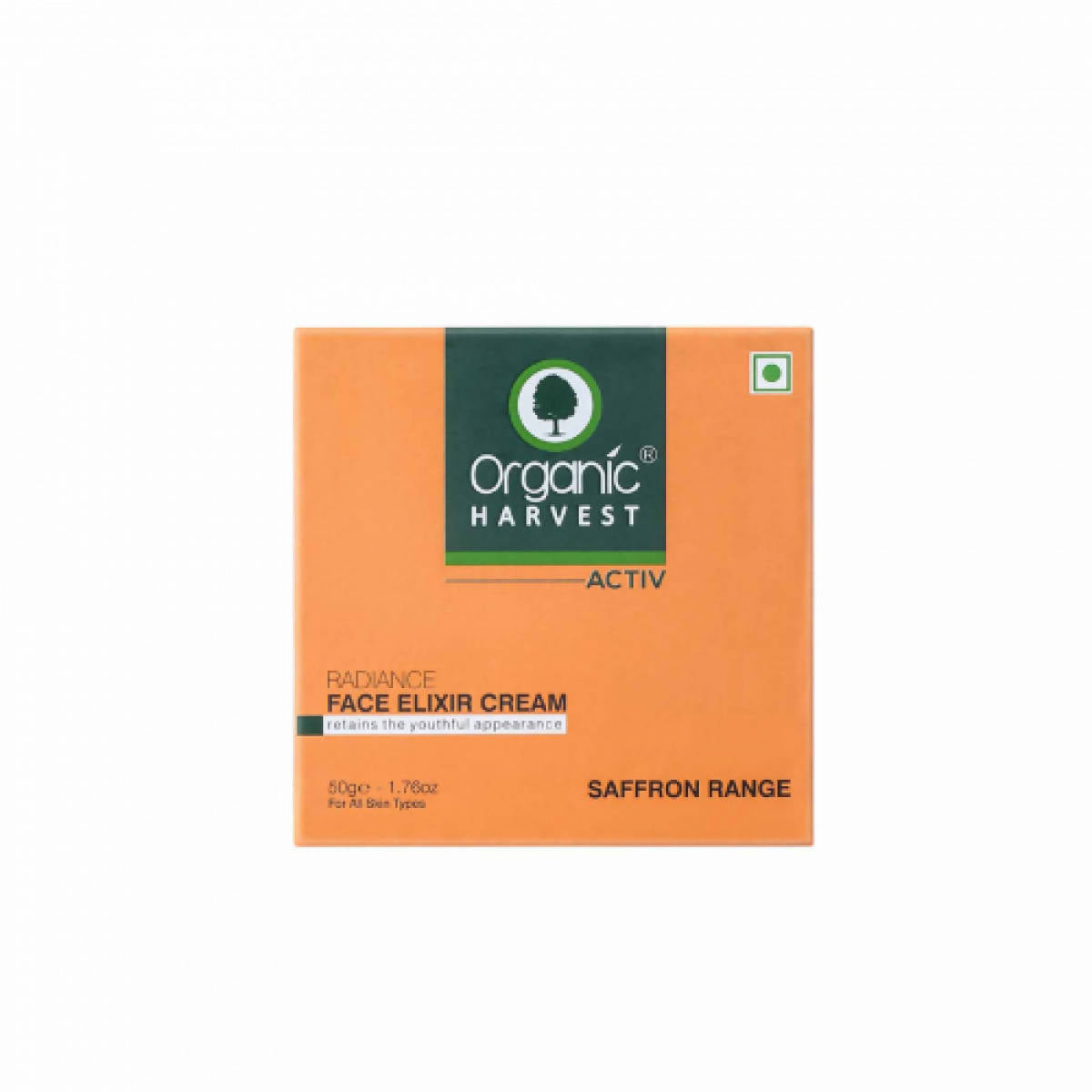 Organic Harvest Radiance Face Elixir Cream