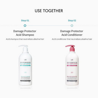 La'dor Real Intensive Acid Korean Shampoo for Damaged Hair