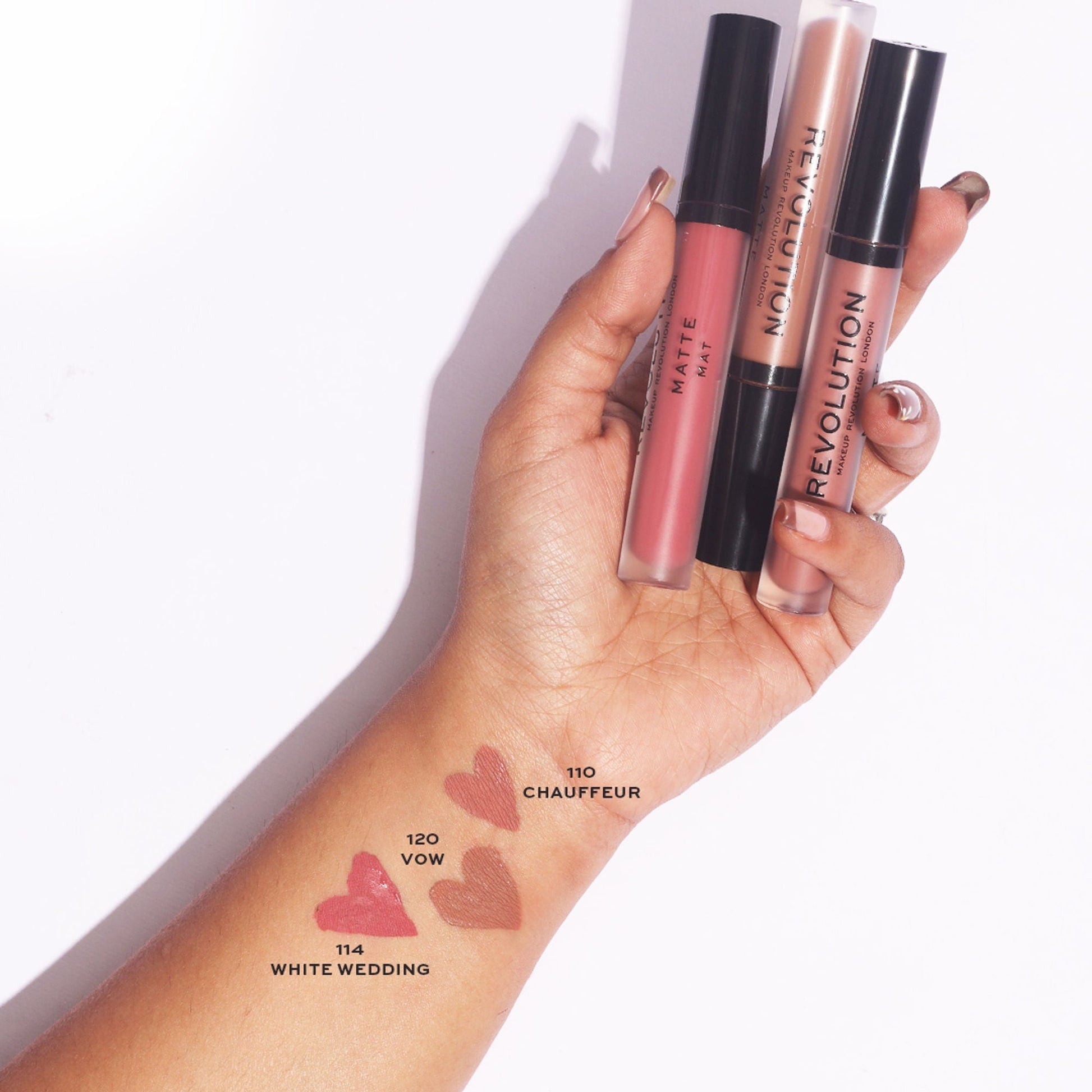 Makeup Revolution Matte Lipstick - Chauffeur 110