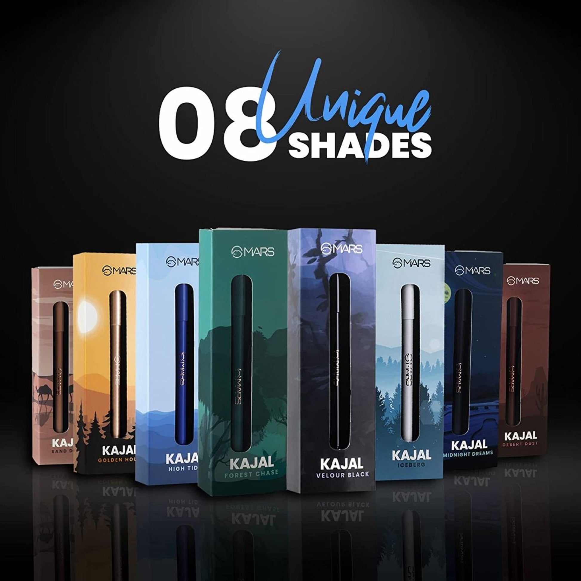 MARS Cosmetics Won't Smudge Won't Budge Kajal - Iceberg