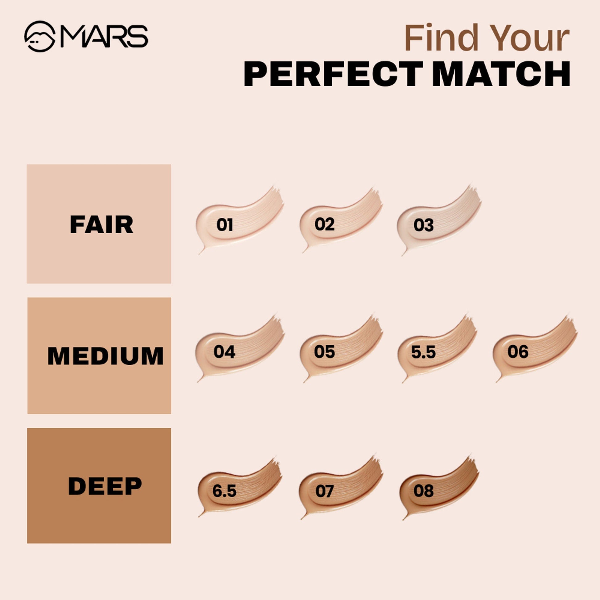 MARS Cosmetics SPF50 PA++++ High Coverage Liquid Foundation - 2