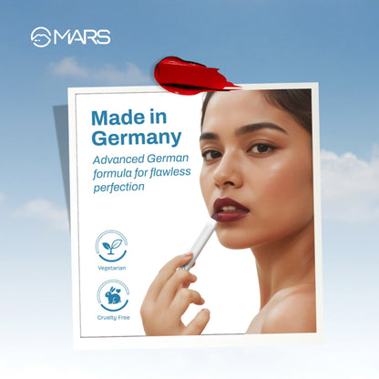 MARS Cosmetics Cloud Kiss Soft - Matte Lip Crayon - 18 Crimson Drift