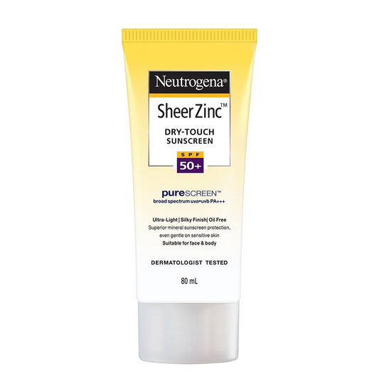 Neutrogena Sheer Zinc Dry-Touch Sunscreen SPF 50+