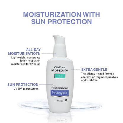 Neutrogena Oil-Free Moisture SPF 15