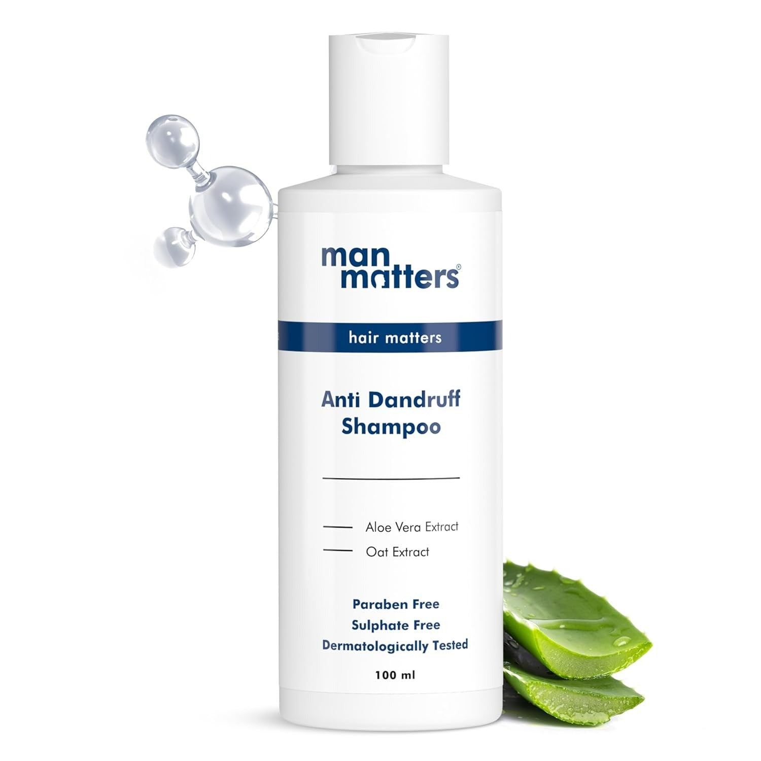 Man Matters 2% Ketoconazole Anti Dandruff Shampoo, Cruelty Free, Vegan, No Side Effects