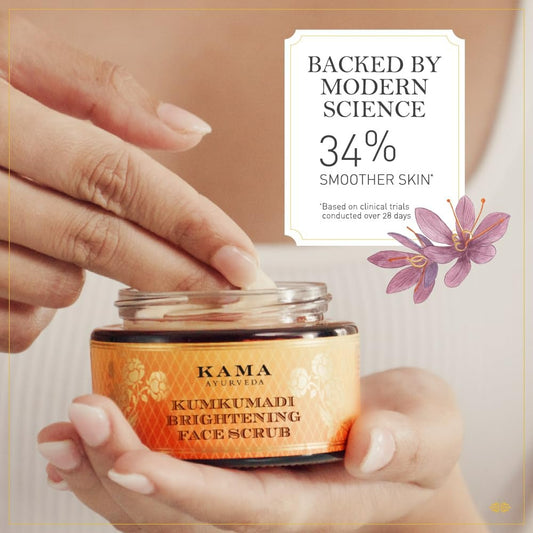 Kama Ayurveda Kumkumadi Brightening Ayurvedic Face Scrub