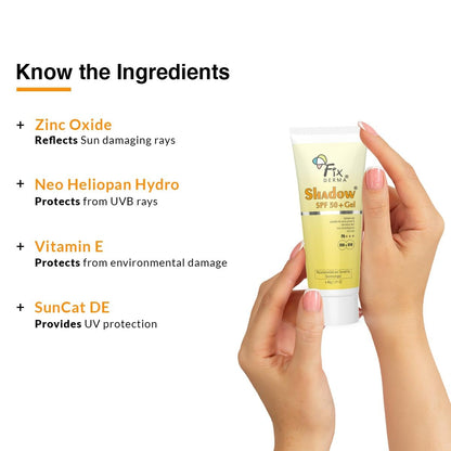 Fixderma Shadow SPF 50+ Gel For Oily Skin