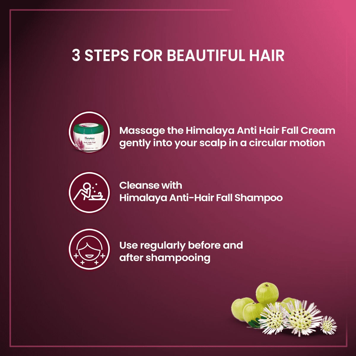 Himalaya Herbals Anti Hair Fall Cream