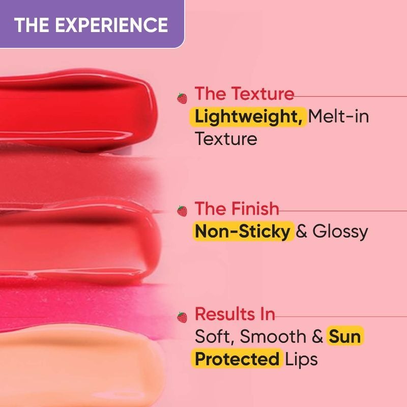 Dot & Key Gloss Boss Strawberry Red Lip Balm