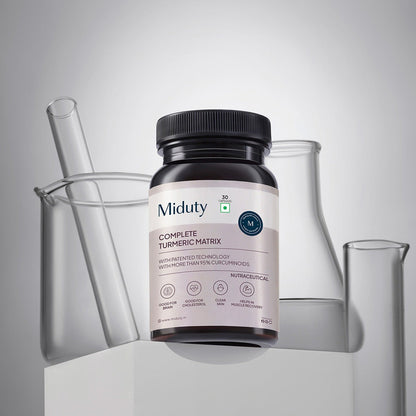 Miduty by Palak Notes Complete Turmeric Matrix Capsules