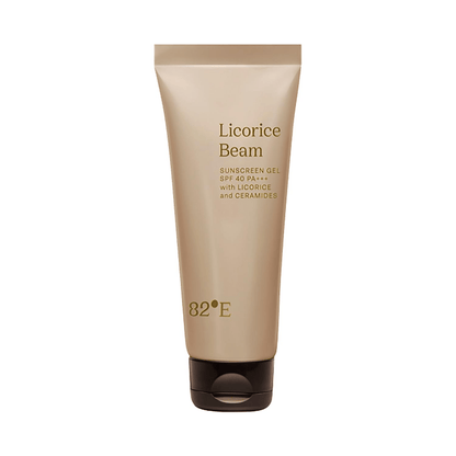 82°E By Deepika Padukone Licorice Beam SPF 40 PA+++ Sunscreen Gel With Licorice and Ceramides, UVA/UBA