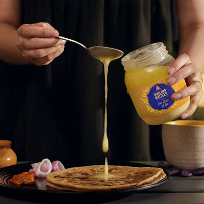 Himalayan Natives A2 Gir Cow Ghee | Homemade A2 Cow Desi Ghee | Traditional Charned Ghee
