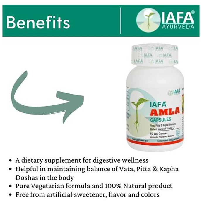 Iafa Ayuveda Amla Veg Capsules