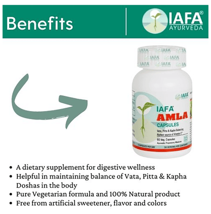 Iafa Ayuveda Amla Veg Capsules