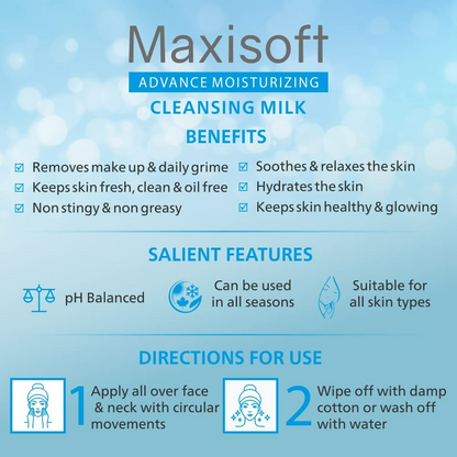 Maxisoft Advance Moisturizing Cleansing Milk