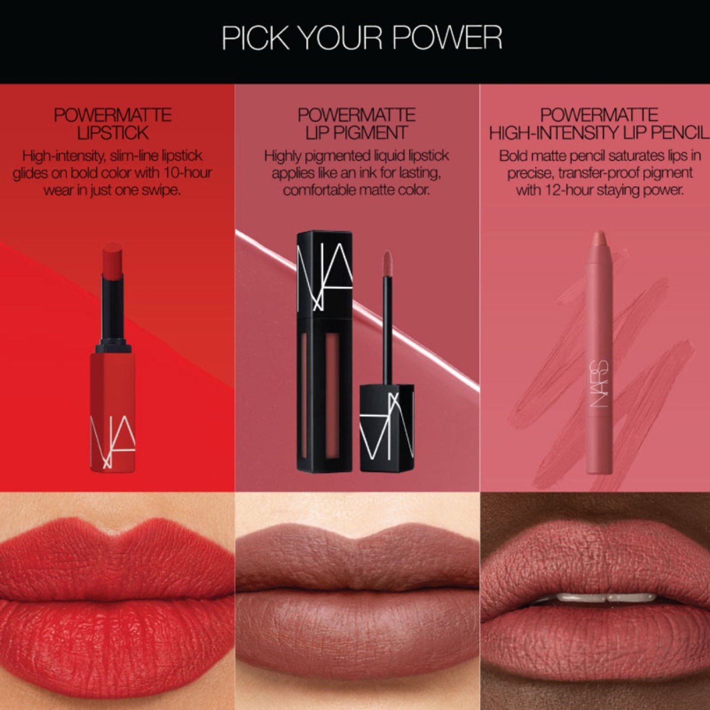 NARS Powermatte High Intensity Lip Pencil - Born To Be Wild