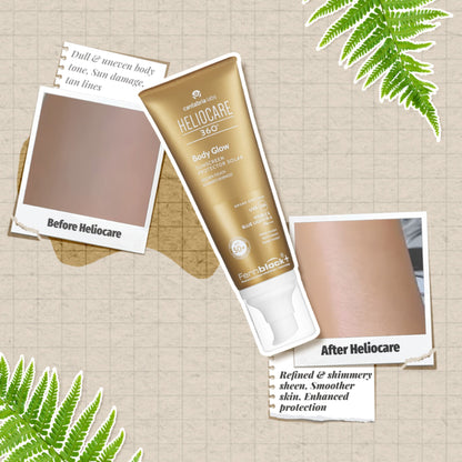 Heliocare 360 Body Glow SPF 50+ Body Sunscreen