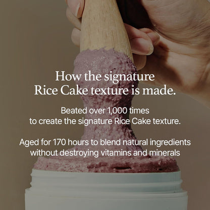 Arencia Fresh Rosehip Rice Mochi Cleanser - All-In-One Cleanser, Mask & Makeup Remover for Dull Skin