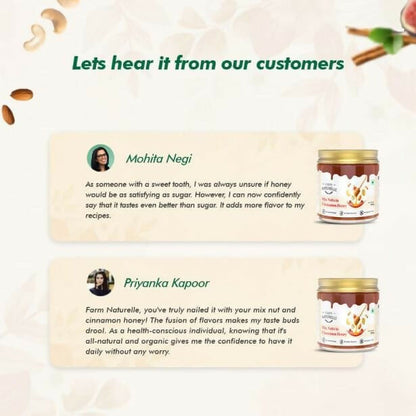 Farm Naturelle Mixed Nuts in Cinnamon Honey - Healthy Snack