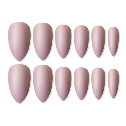 Shills Professional Reusable Press On Nails Sharp Almond - SPN682