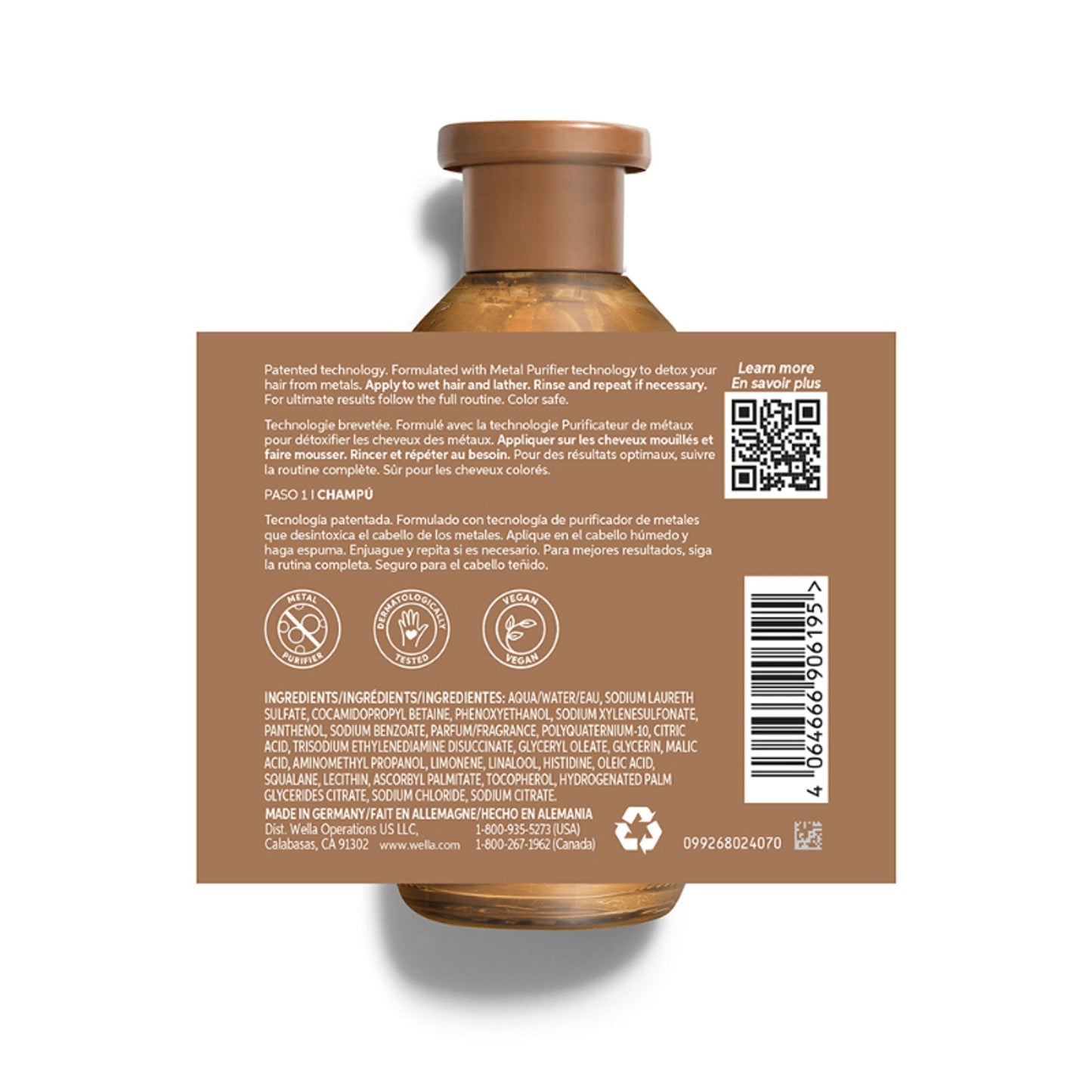 Wella Professionals Ultimate Smooth Shampoo