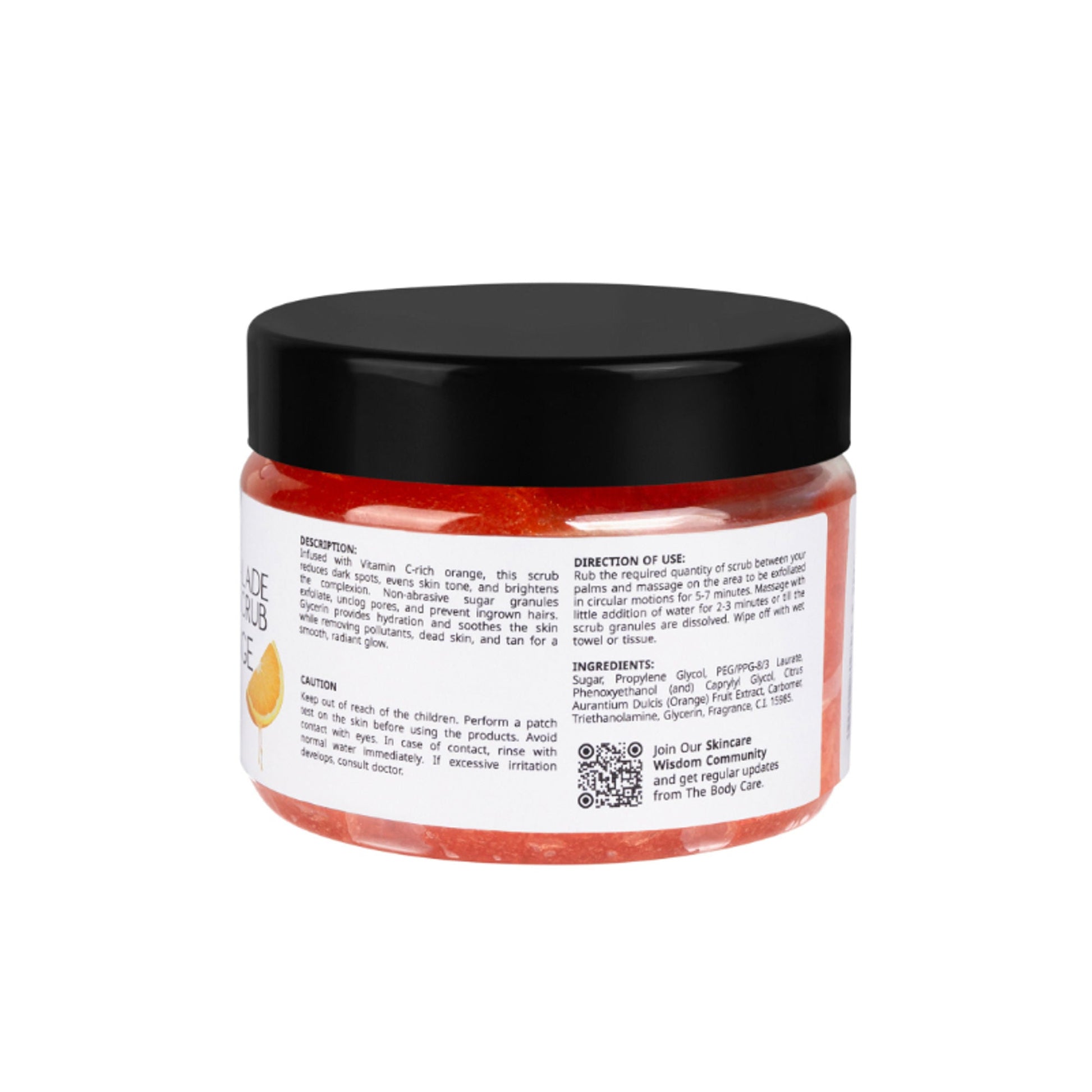 The Body Care Orange Marmalade Sugar Scrub