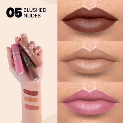 MARS Cosmetics Matte Lipsticks Box - Blushes Nudes