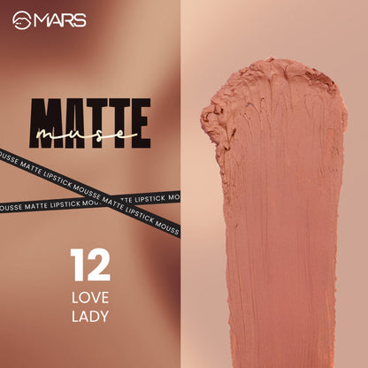 MARS Cosmetics Mousse Matte Lipstick - Love Lady