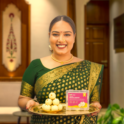 Patilkaki Rava Ladoo