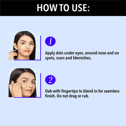 Blue Heaven Flawless Liquid Concealer Vanilla - Limited Time Offer