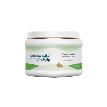 Kulsum's Kaya Kalp Walnut Scrub For Dead Cell Reduction For All Skin Types