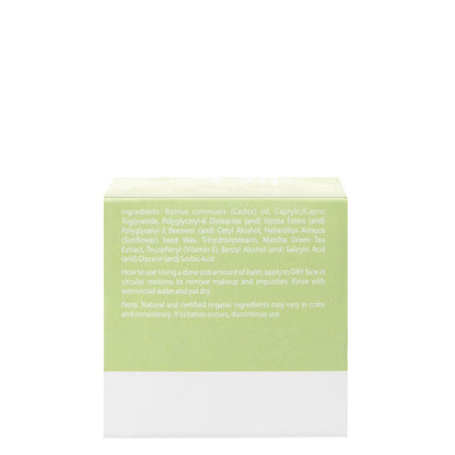 Earth Rhythm Matcha Green Tea Cleansing Balm