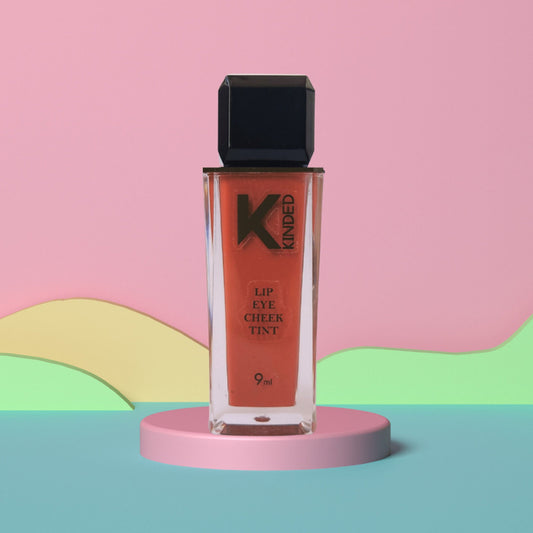 KINDED Lip, Eye & Cheek Tint with Vitamin-E Enriched - 05 Rust Crust
