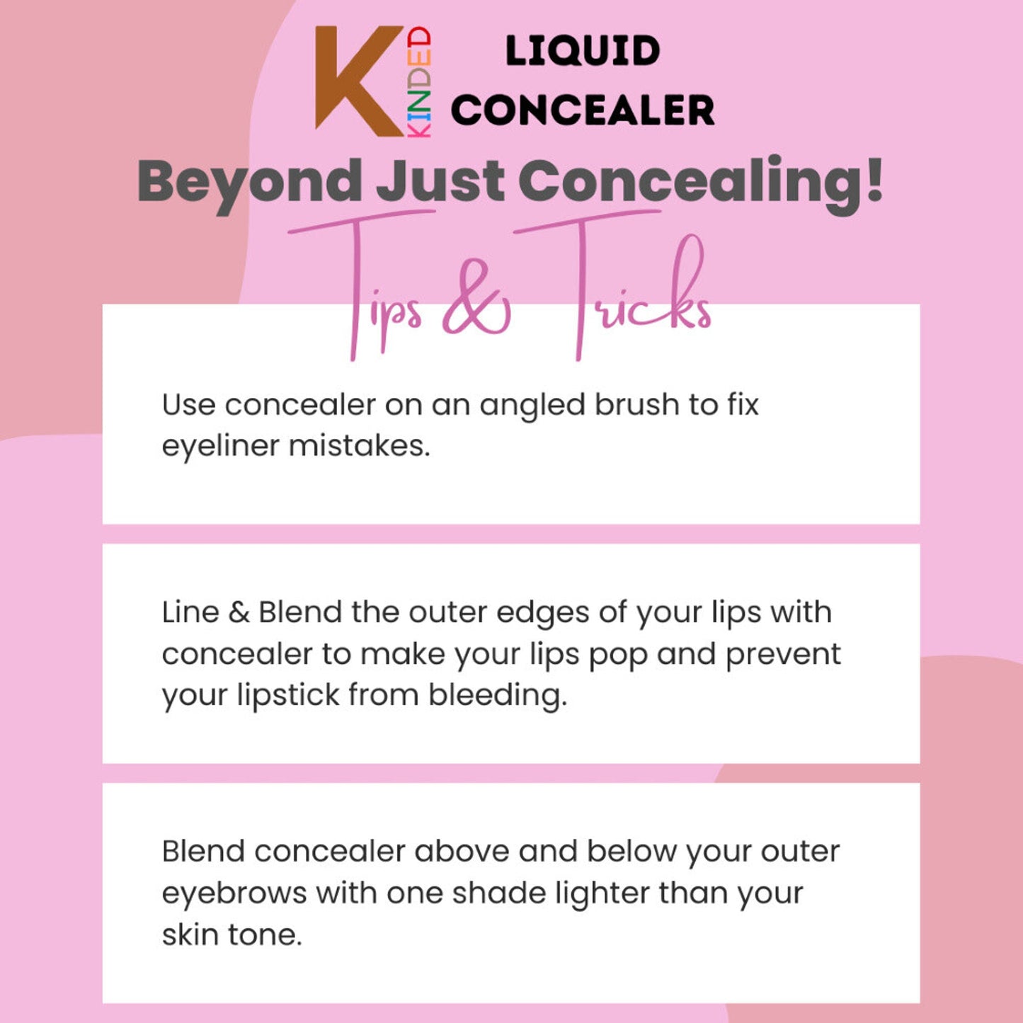KINDED Liquid Concealer - Yellow Tone