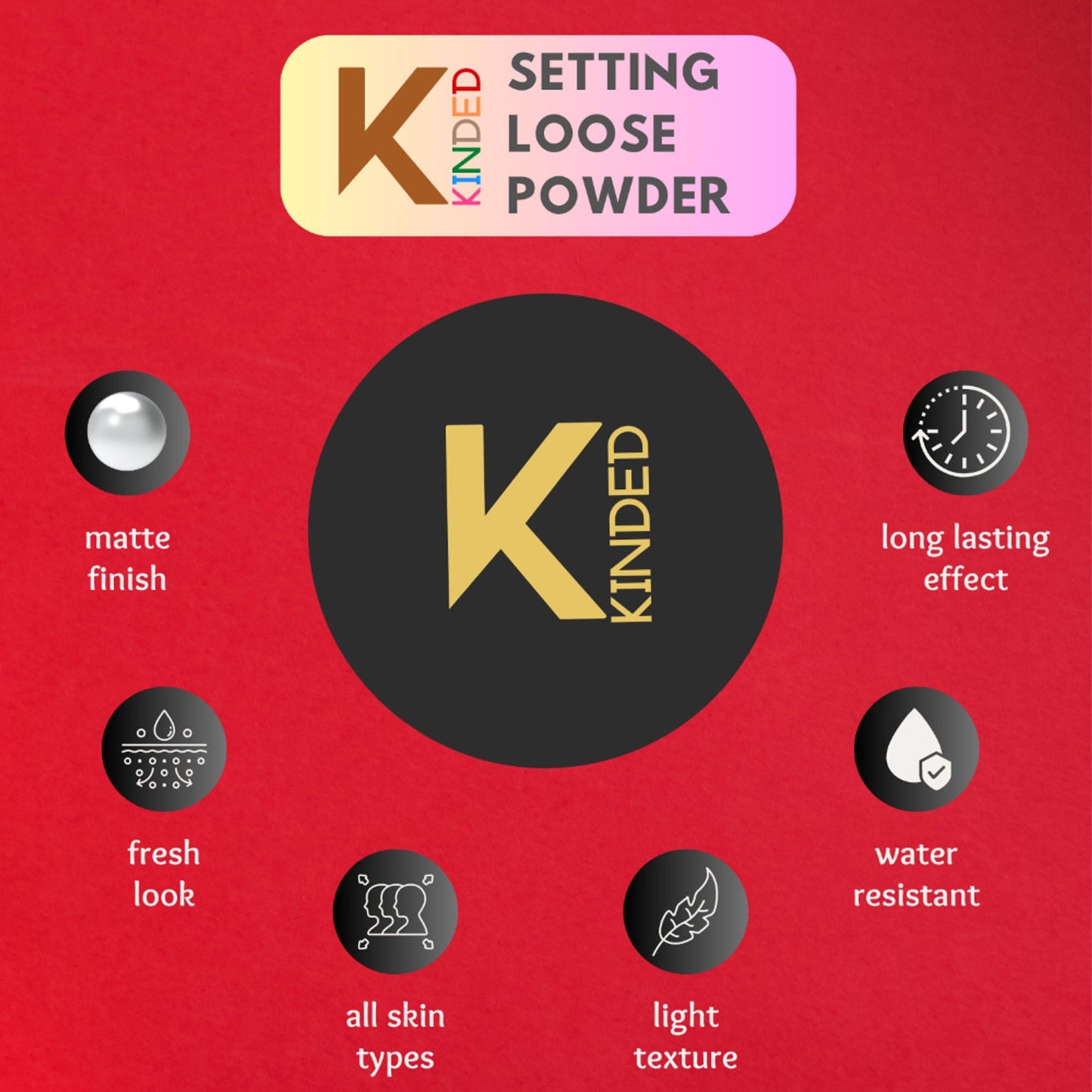 KINDED Setting Loose Powder - Banana Yellow
