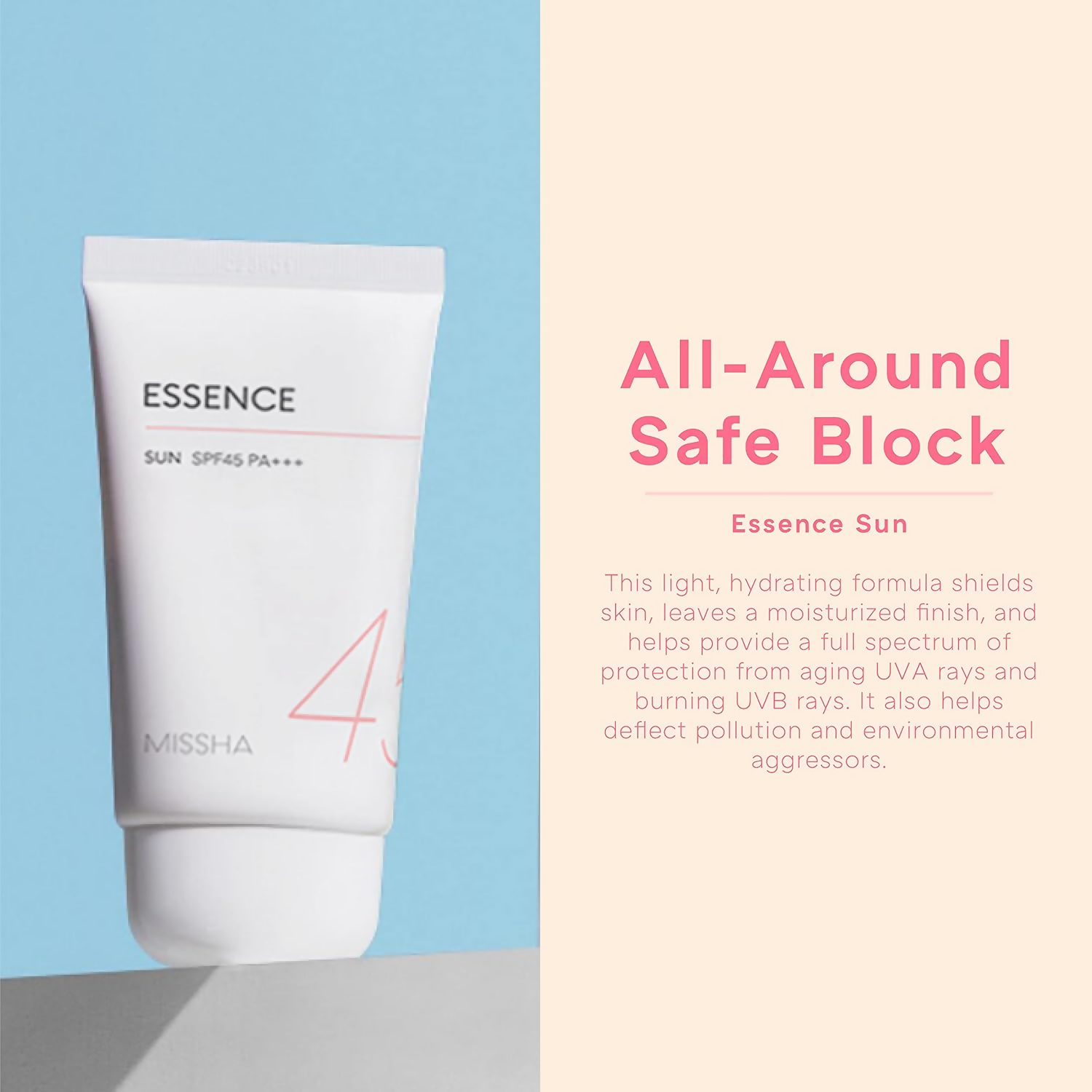 Missha Essence Sun Spf45 Pa+++