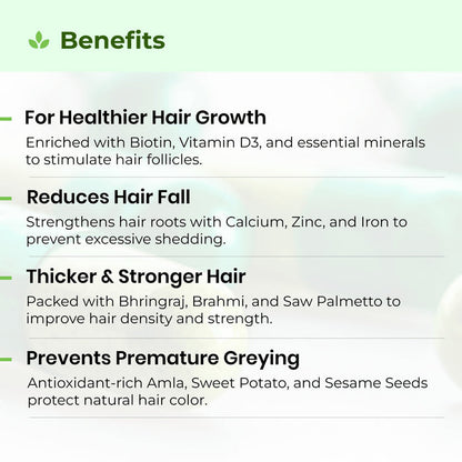 Avimee Herbal Keshmadhu Hair Growth Capsule with Biotin