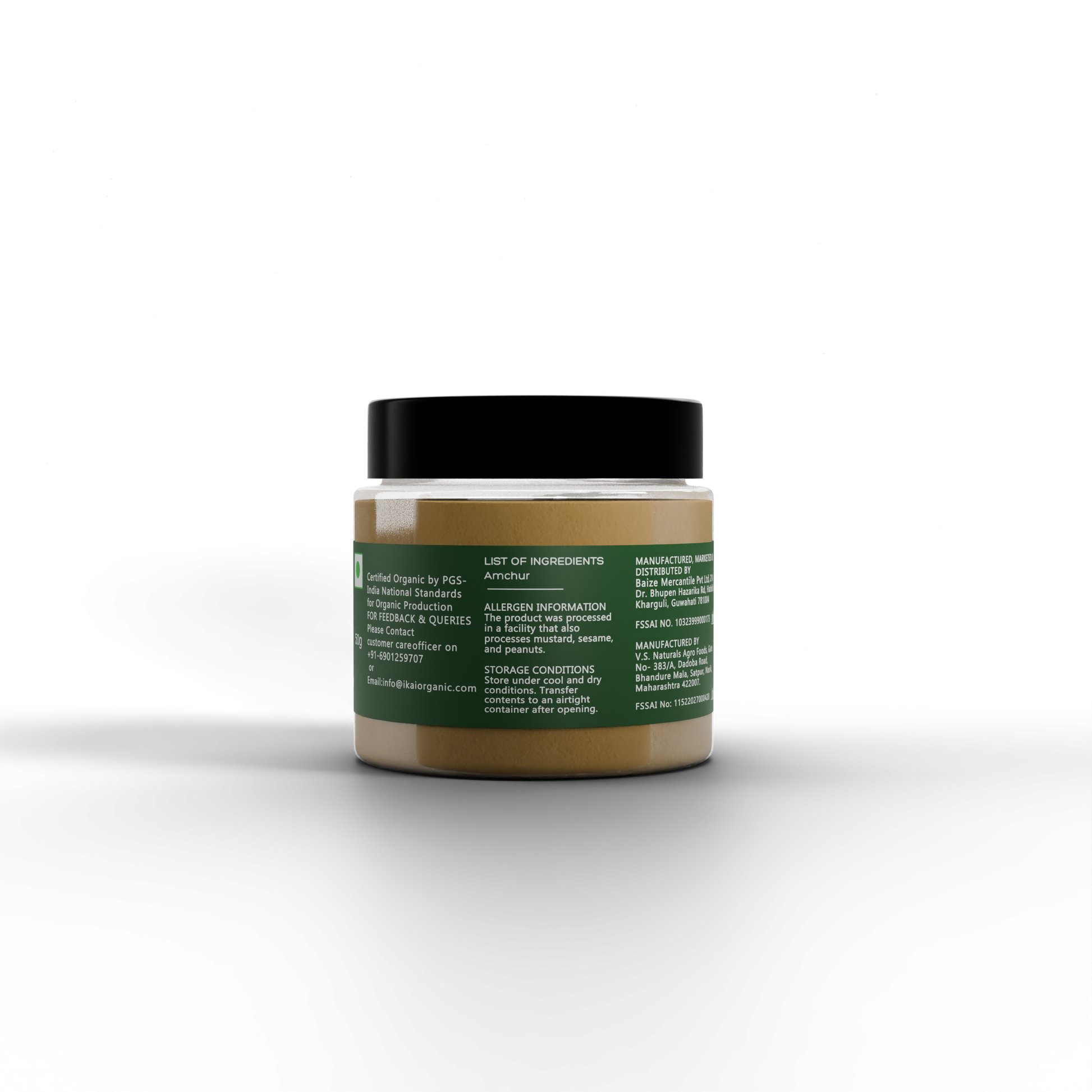 IKAI Organic Natural Mango Powder