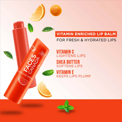 Faces Canada Vitamin C Lip Balm - Orange Mint