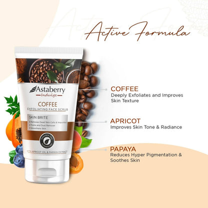 Astaberry Indulge Coffee Exfoliating Face Scrub
