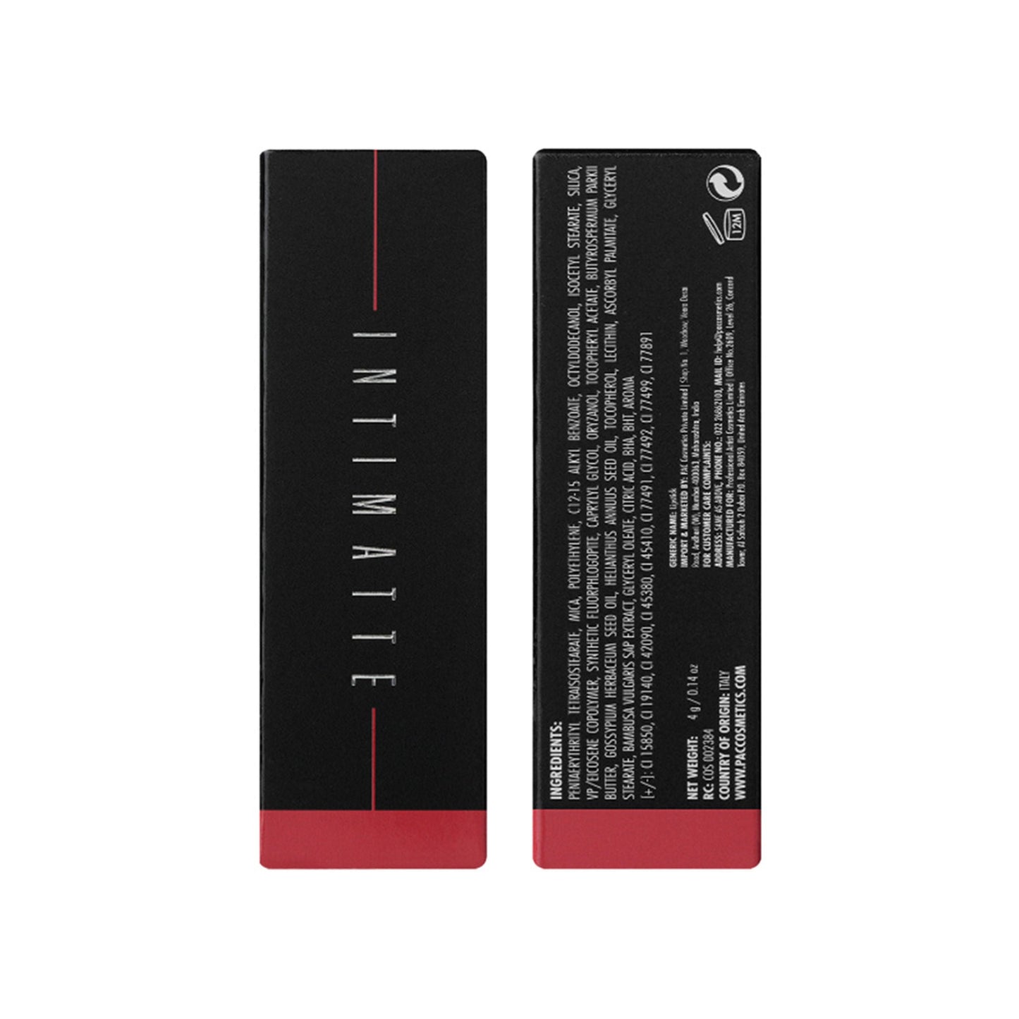 PAC Studio Intimatte Lipstick - I'm Yours