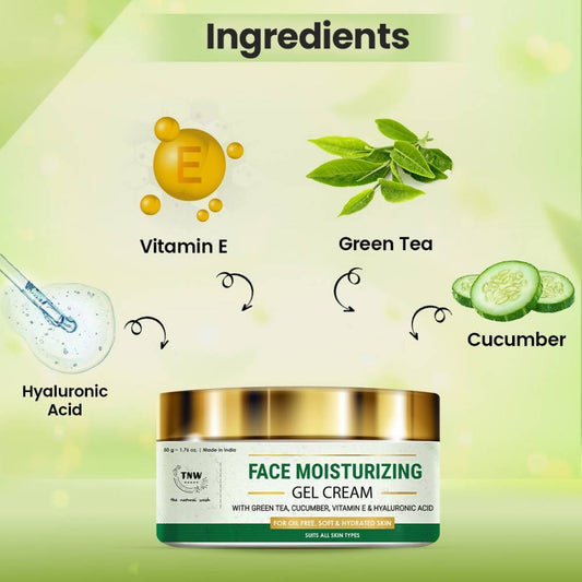 The Natural Wash Face Moisturizing Gel Cream