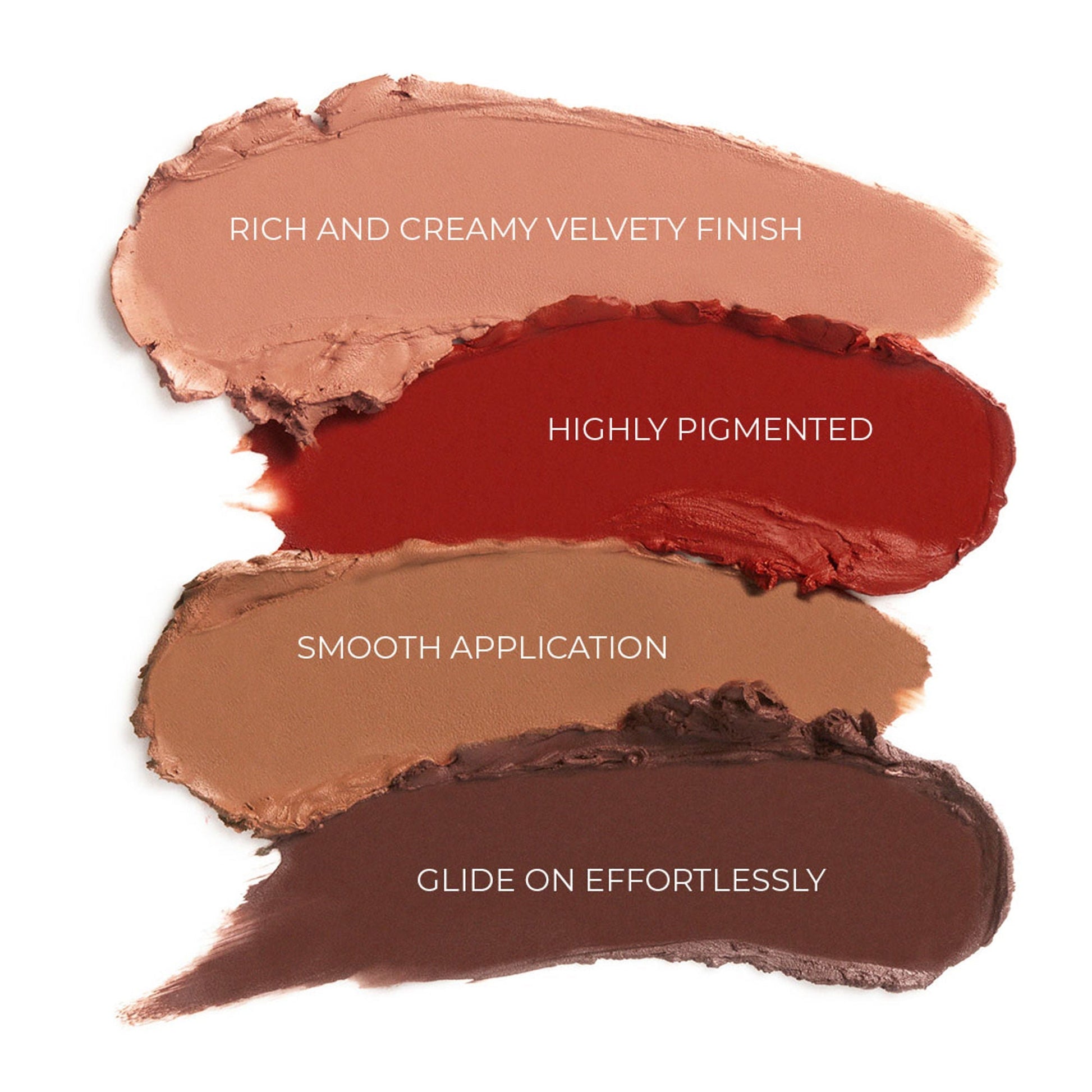 Makeup Revolution Lip Allure Soft Satin Lipstick - Ceo Brick Red