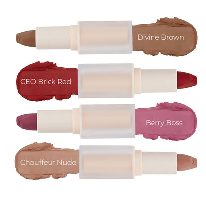 Makeup Revolution Lip Allure Soft Satin Lipstick - Chauffeur Nude