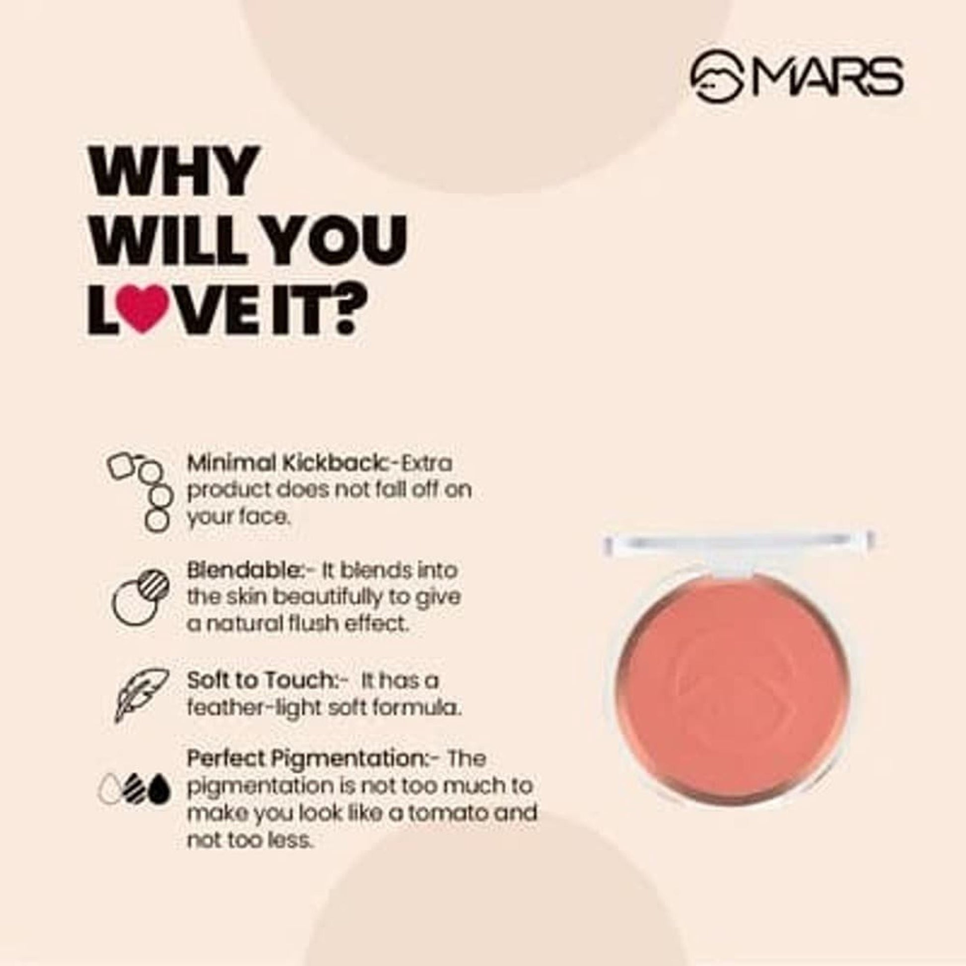 MARS Cosmetics Flush Of Love Face Blusher - 6